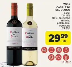 Carrefour Wino Casillero Del Diablo Sauvignon Blanc oferta