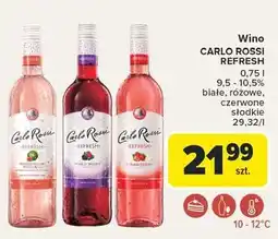 Carrefour Wino Carlo Rossi Refresh Mixed Berry oferta