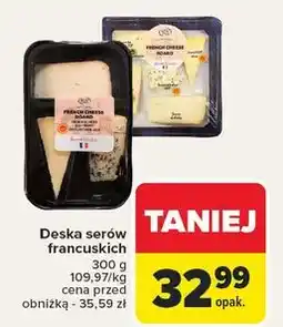 Carrefour Deska serów francuskich Fresh Pack oferta
