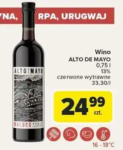 Carrefour Wino Malbec Alto De Mayo oferta
