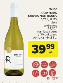 Carrefour Wino wytrawne sauvignon blanc Rata Road oferta