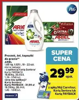 Carrefour Market Kapsułki do prania extra stain removal Ariel All In 1 oferta