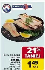 Carrefour Market Mintaj filet mrożony Herring oferta