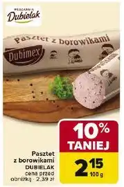 Carrefour Market Pasztet z borowikami Dubielak oferta