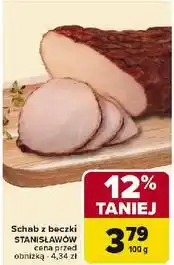 Carrefour Market Schab z beczki Stanisławów oferta