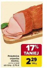 Carrefour Market Polędwica sopocka Pekpol oferta