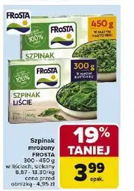 Carrefour Market Szpinak w liściach Frosta oferta