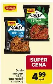 Carrefour Market Danie pad thai Winiary Saucy Noodles oferta