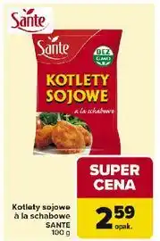 Carrefour Market Kotlety sojowe a'la schabowe Sante oferta