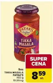 Carrefour Market Sos tikka masala Patak's oferta