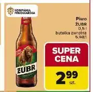 Carrefour Market Piwo Żubr 1768 oferta