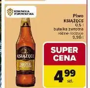 Carrefour Market Piwo Książęce Złote Pszeniczne oferta