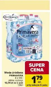Carrefour Market Woda niegazowana Primavera oferta