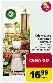 Carrefour Market Pachnące patyczki drzewo sandałowe i zmysłowa wanilia Air Wick Patyczki oferta