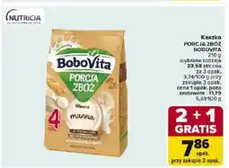 Carrefour Market Kaszka mleczna manna Bobovita Porcja Zbóż oferta
