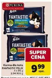 Carrefour Market Karma dla kota wiejskie smaki Purina Felix Fantastic oferta