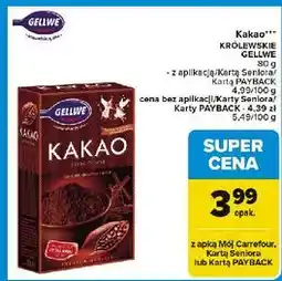 Carrefour Market Kakao extra ciemne Gellwe oferta