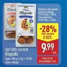 ALDI Klopsiki mini Gut Drei Eichen oferta