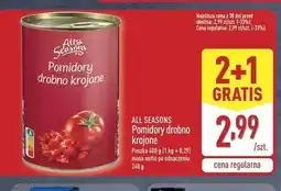 ALDI Pomidory krojone w kostkę All Seasons oferta