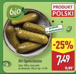 ALDI Ogórki kiszone Gut Bio oferta