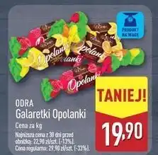 ALDI Galaretki w czekoladzie Odra Opolanki oferta