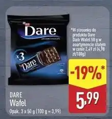 ALDI Wafelek w ciemnej czekoladzie Eti Dare oferta