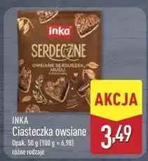 ALDI Owsiane serduszka musli z czekoladą Inka Serdeczne oferta