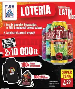 ALDI Piwo Desperados Mojito oferta