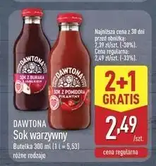 ALDI Sok z buraków jabłkiem Dawtona oferta