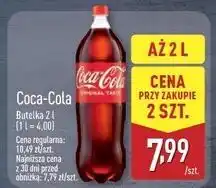 ALDI Napój Coca-Cola oferta