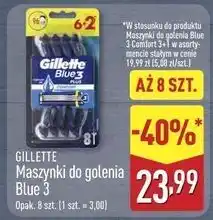 ALDI Maszynka do golenia Gillette Blue 3 oferta
