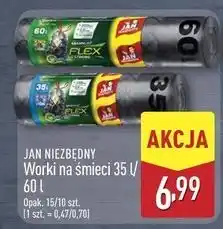 ALDI Worki na śmieci flex & strong 60 l Jan Niezbędny Magnum oferta