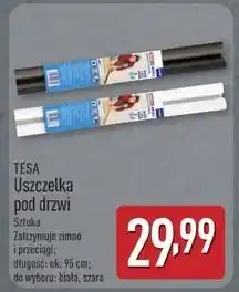 ALDI Uszczelka pod drzwi 95 cm szara Tesa oferta