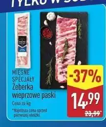 ALDI Żeberka wieprzowe ekstra mięsne Mięsne Specjały Zawsze Świeże (Aldi) oferta