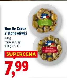 Lidl Oliwki Duc De Coeur zielone różne rodzaje oferta