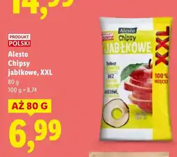 Lidl Chipsy jabłkowe Alesto XXL oferta