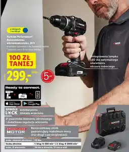 Lidl Akumulatorowa wiertarko-wkrętarka Parkside oferta