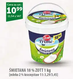 Eurocash Cash & Carry Śmietana Zott oferta