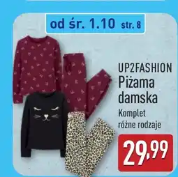 ALDI Piżama damska Up2Fashion oferta