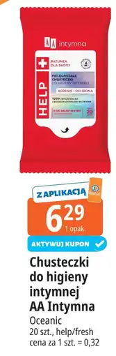 E.Leclerc Chusteczki do higieny intymnej AA oferta