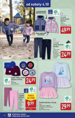 ALDI Sukienka dziecięca oferta