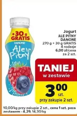 Carrefour Express Jogurt pitny Danone oferta