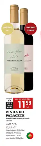 Biedronka Wino półsłodkie VINHA DO PALACETE oferta