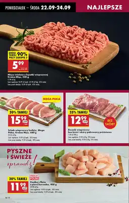 Biedronka Boczek bez kości oferta