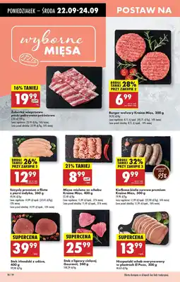 Biedronka Kiełbasa biała Kraina Mięs oferta