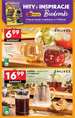 Biedronka Szklanka Smukee oferta