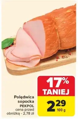 Carrefour Market Polędwica Pekpol oferta