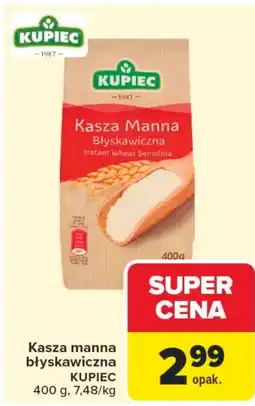 Carrefour Market Kasza manna Kupiec oferta