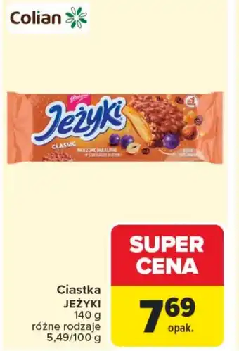 Carrefour Market Ciastka Jeżyki oferta