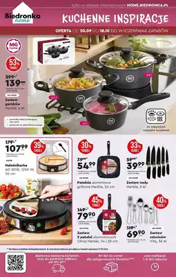 Biedronka Zestaw noży MG Home oferta